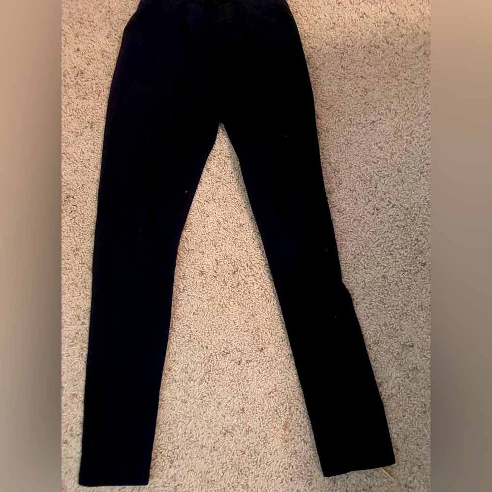 Kids Therabouts Black Leggings Size L/14